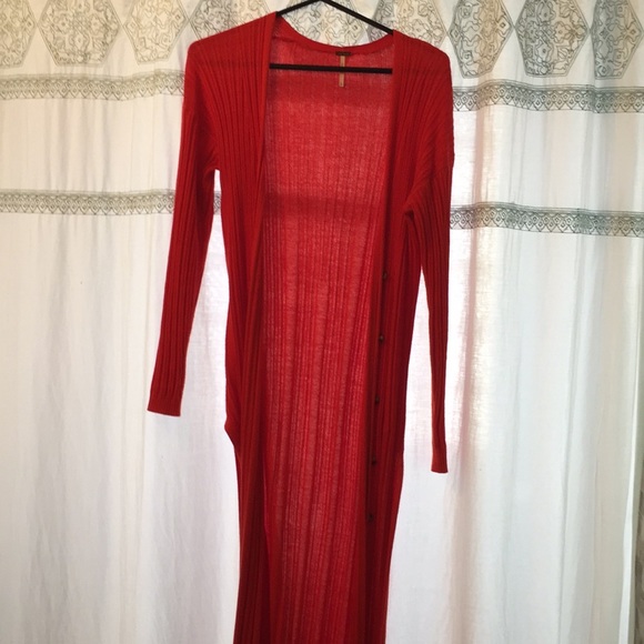 Free People Other - Free people long sweater cardigan